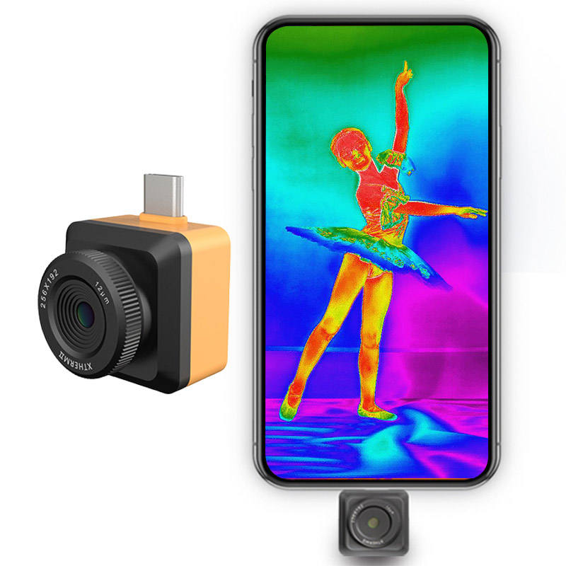 Topdon Tc001 Thermal Camera - InfiRay T2S+ Kızılötesi Termal Kamera 256x192